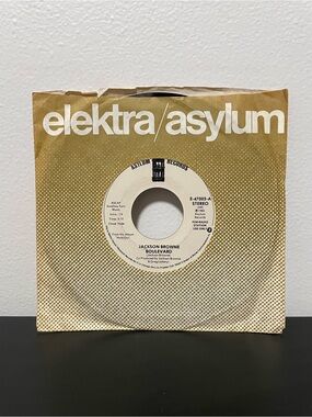 Jackson Browne Boulevard Vinyl Record 45 RPM 7” NEW Asylum Radio Only E-47003-A